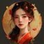 读者落霞归雁头像，女性读者，温婉古风头像